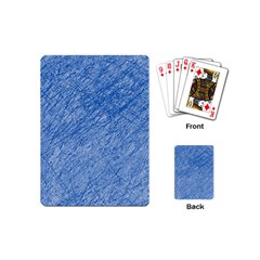 Blue Pattern Playing Cards (mini) 