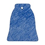 Blue pattern Bell Ornament (2 Sides) Front