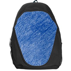 Blue Pattern Backpack Bag by Valentinaart