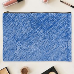 Blue Pattern Cosmetic Bag (xxxl) 