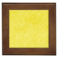 Yellow Pattern Framed Tiles