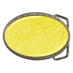 Yellow Pattern Belt Buckles