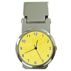 Yellow Pattern Money Clip Watches