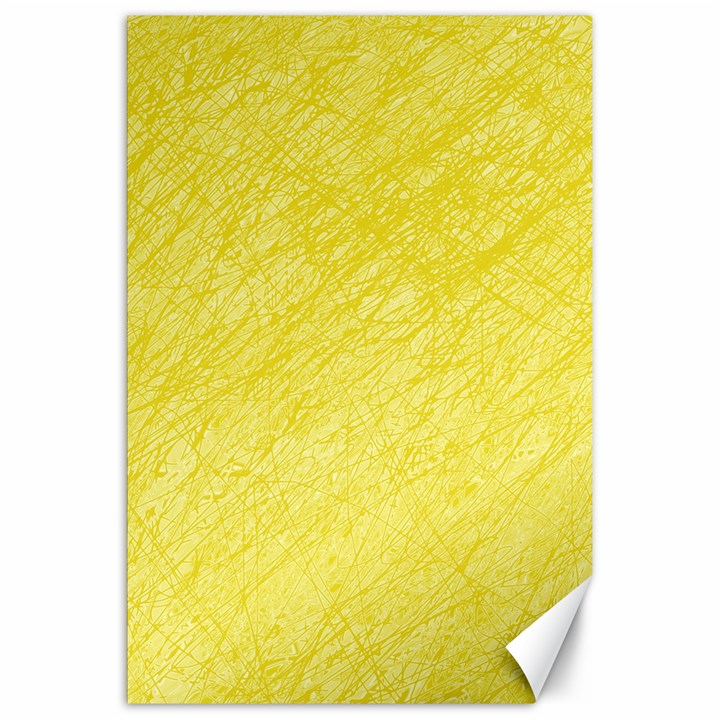 Yellow pattern Canvas 20  x 30  