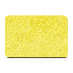 Yellow Pattern Plate Mats