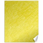 Yellow pattern Canvas 11  x 14   10.95 x13.48  Canvas - 1