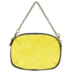 Yellow Pattern Chain Purses (one Side)  by Valentinaart