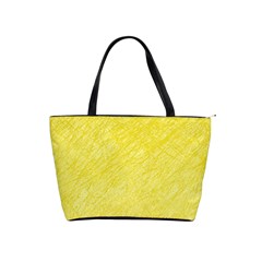 Yellow Pattern Shoulder Handbags