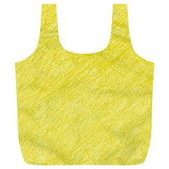 Yellow Pattern Full Print Recycle Bags (l) 