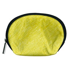 Yellow Pattern Accessory Pouches (medium) 