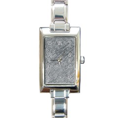 Gray Pattern Rectangle Italian Charm Watch by Valentinaart