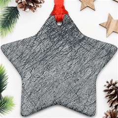 Gray Pattern Ornament (star) 