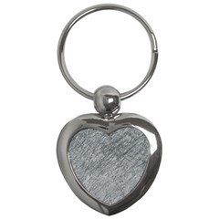 Gray Pattern Key Chains (heart) 