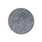 Gray pattern Rubber Coaster (Round)  Front