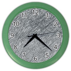 Gray Pattern Color Wall Clocks