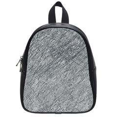 Gray Pattern School Bags (small)  by Valentinaart