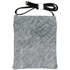 Gray Pattern Shoulder Sling Bags