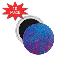 Blue Pattern 1 75  Magnets (10 Pack) 