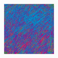 Blue Pattern Medium Glasses Cloth (2-side)