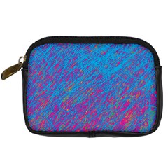 Blue Pattern Digital Camera Cases