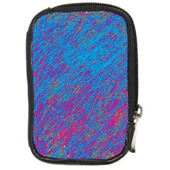 Blue Pattern Compact Camera Cases