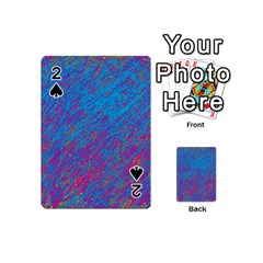 Blue Pattern Playing Cards 54 (mini) 