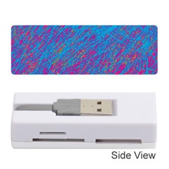 Blue Pattern Memory Card Reader (stick) 