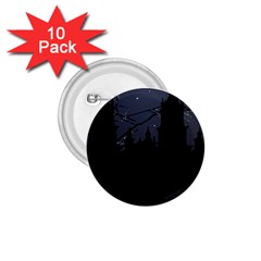 Dark Scene Illustration 1.75  Buttons (10 pack)