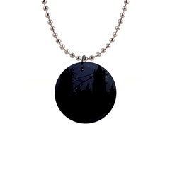 Dark Scene Illustration Button Necklaces