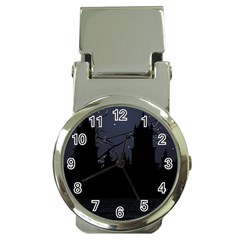 Dark Scene Illustration Money Clip Watches