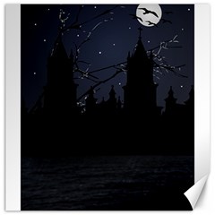 Dark Scene Illustration Canvas 20  x 20  