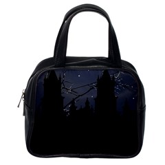 Dark Scene Illustration Classic Handbags (One Side)