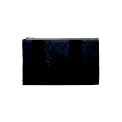 Dark Scene Illustration Cosmetic Bag (small)  by dflcprints