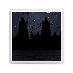 Dark Scene Illustration Memory Card Reader (Square) 