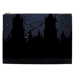 Dark Scene Illustration Cosmetic Bag (XXL) 