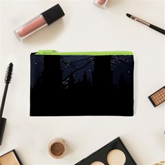 Dark Scene Illustration Cosmetic Bag (XS)