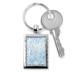 Blue Pattern Key Chains (rectangle) 