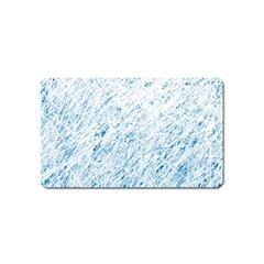 Blue Pattern Magnet (name Card)