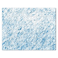 Blue Pattern Rectangular Jigsaw Puzzl