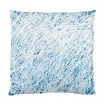 Blue pattern Standard Cushion Case (One Side) Front