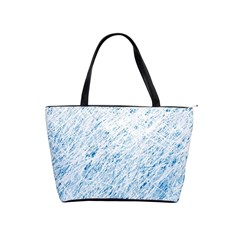 Blue Pattern Shoulder Handbags