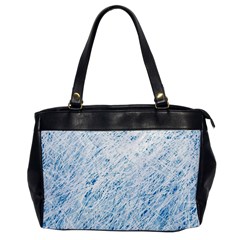 Blue Pattern Office Handbags