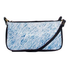 Blue Pattern Shoulder Clutch Bags by Valentinaart