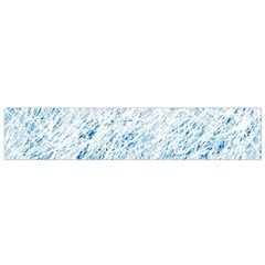 Blue Pattern Flano Scarf (small)