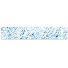 Blue Pattern Flano Scarf (large)