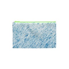 Blue Pattern Cosmetic Bag (xs)