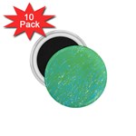 Green pattern 1.75  Magnets (10 pack)  Front