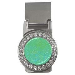 Green Pattern Money Clips (cz) 