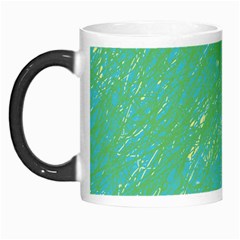 Green Pattern Morph Mugs