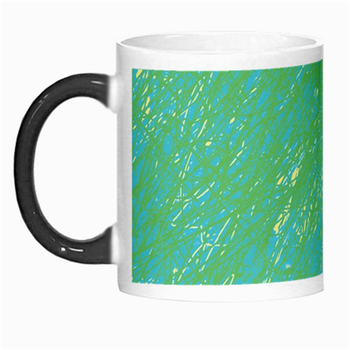 Green pattern Morph Mugs